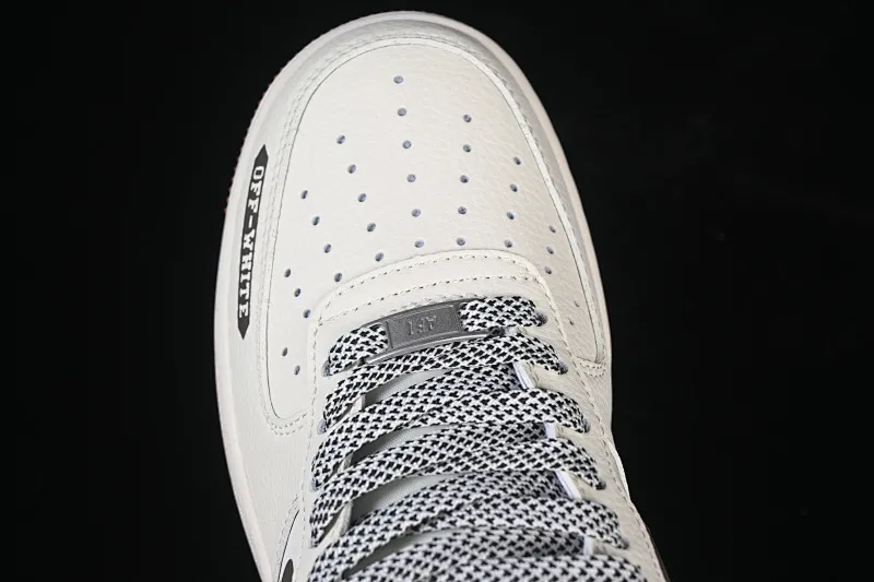 All categories Nk Air Force 1 Air Force series Nk Air Force 1 Low Air Force low-top Nike Air Force 1'07 Low joint love rice black raw rubber Air Force 1 low-top casual sneakers QW5836-027